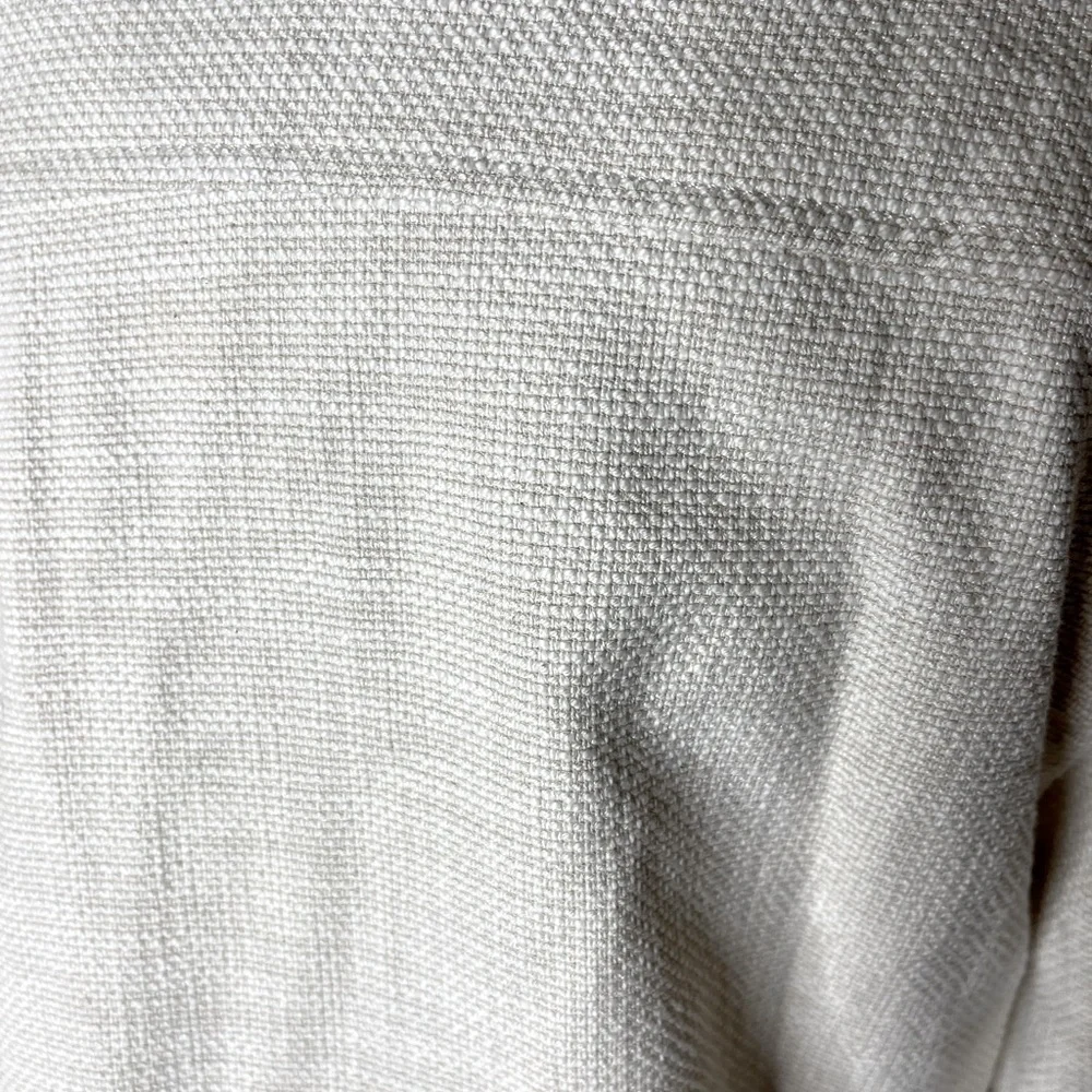 Banana Republic Oatmeal Cotton Hopsack Shirt Jacket Sz XS - Picture 3 of 7